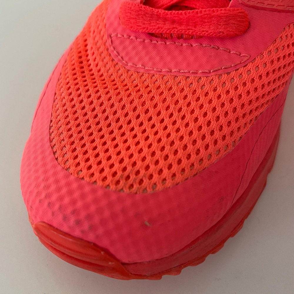 NIKE AIR MAX 90 - BRIGHT CRIMSON custom size 3.5 - Picture 6 of 6